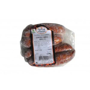 Saucisses Créoles Réunion fumée 320gr
