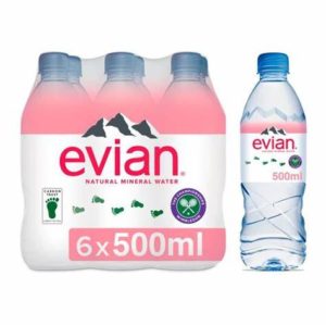 Evian 6x50 cl
