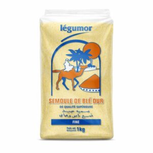 SEMOULE DE BLE FINE LEGUMOR 1KG