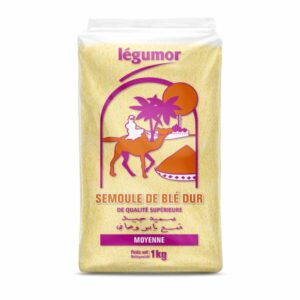 SEMOULE DE BLE MOYEN LEGUMOR 1KG